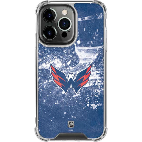 NHL Washington Capitals Frozen iPhone 16 Pro Clear Case